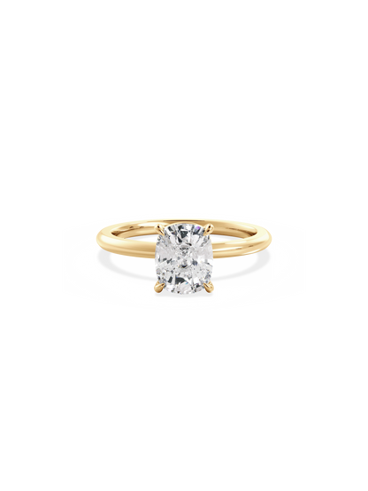 Solitaire-Oval Lab Grown Diamond Engagement Ring