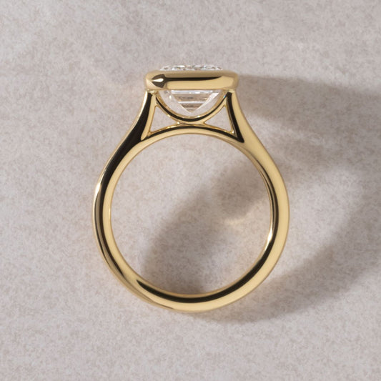 Solitaire-Oval Lab Grown Diamond Engagement Ring