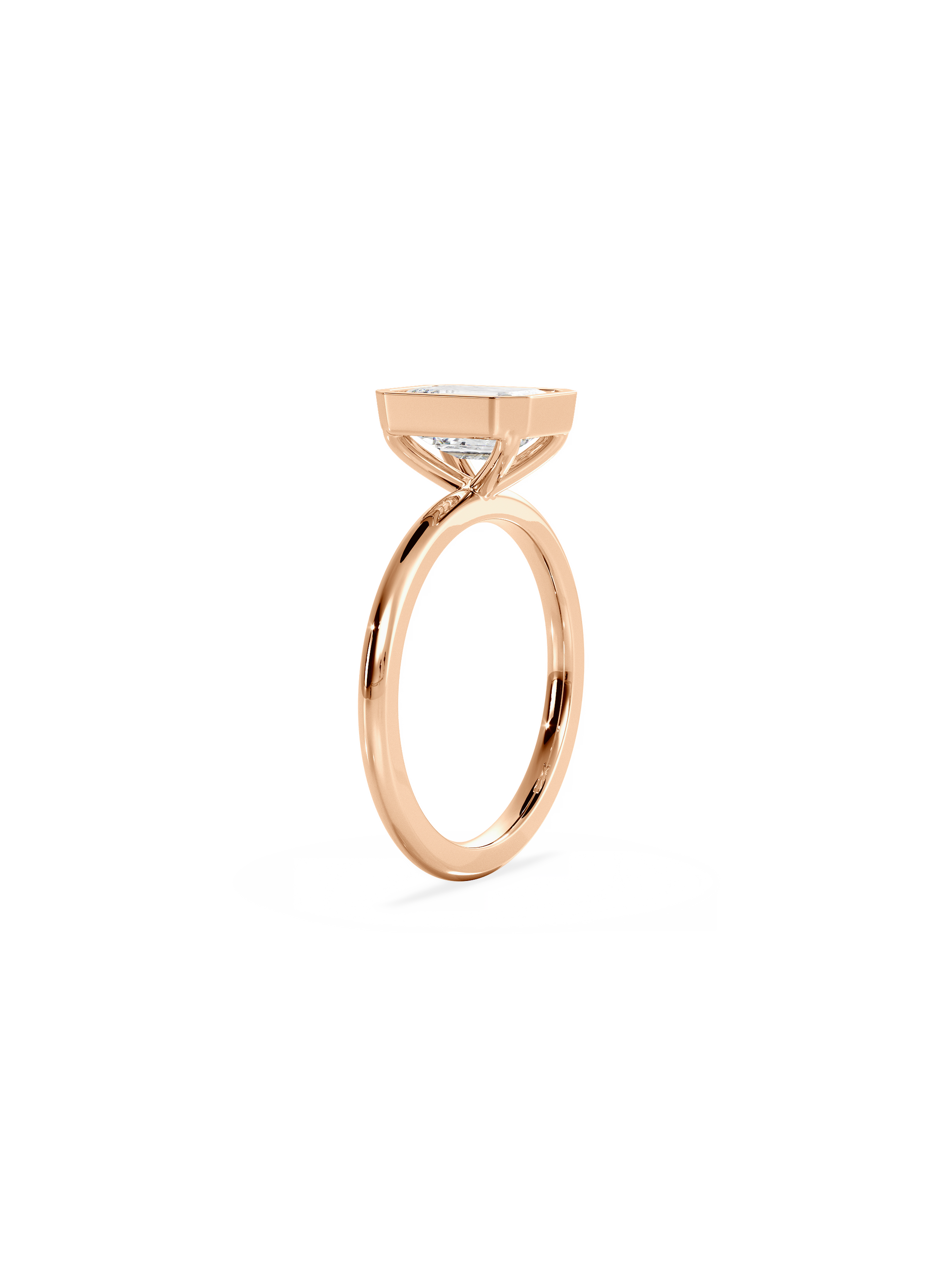 Solitaire-Oval Lab Grown Diamond Engagement Ring