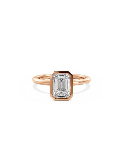 Solitaire-Oval Lab Grown Diamond Engagement Ring