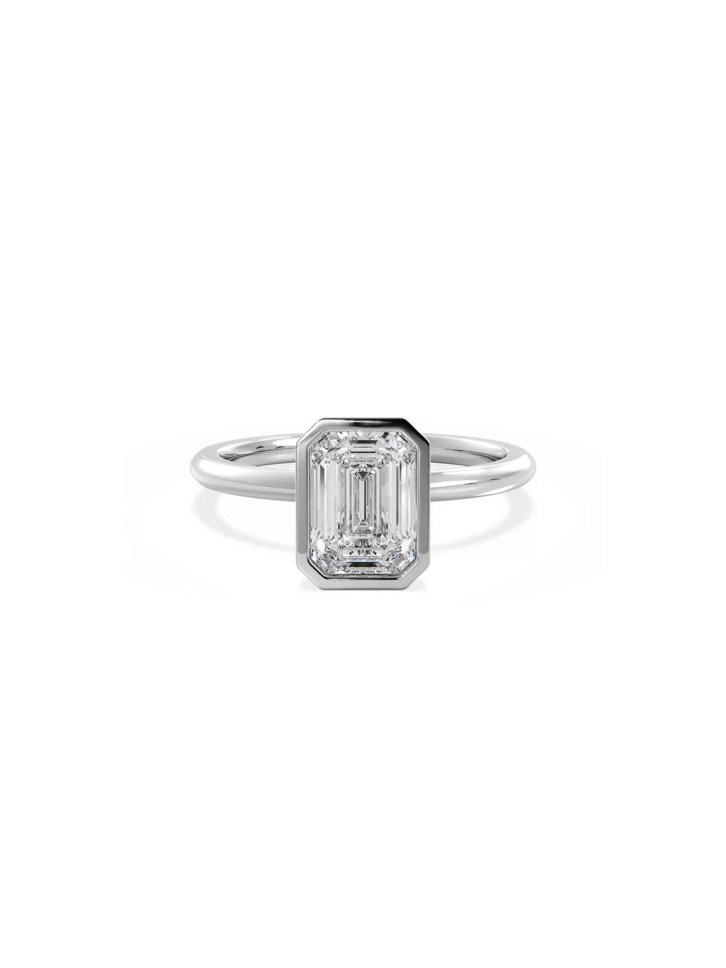 Solitaire-Oval Lab Grown Diamond Engagement Ring