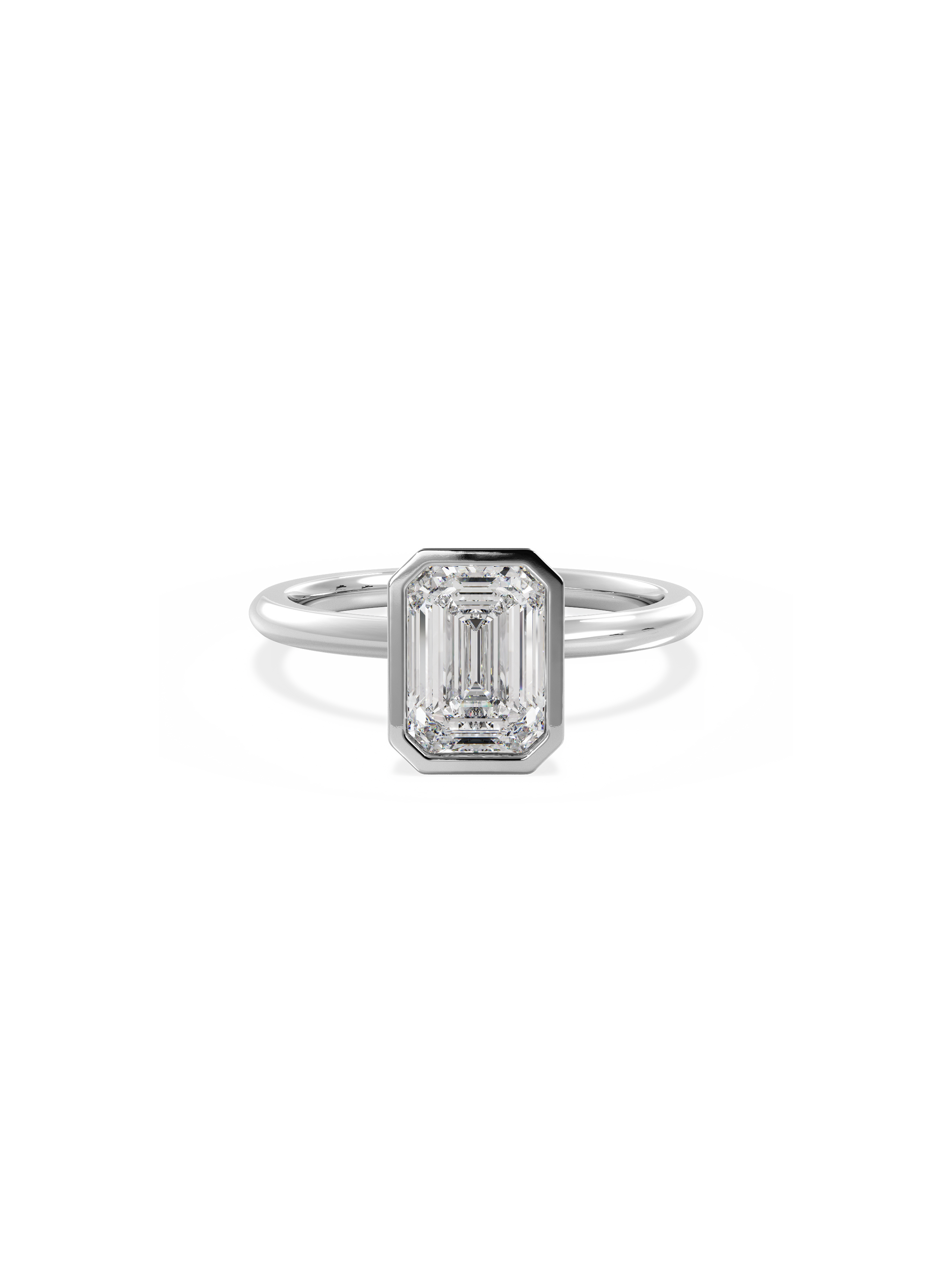 Solitaire-Oval Lab Grown Diamond Engagement Ring