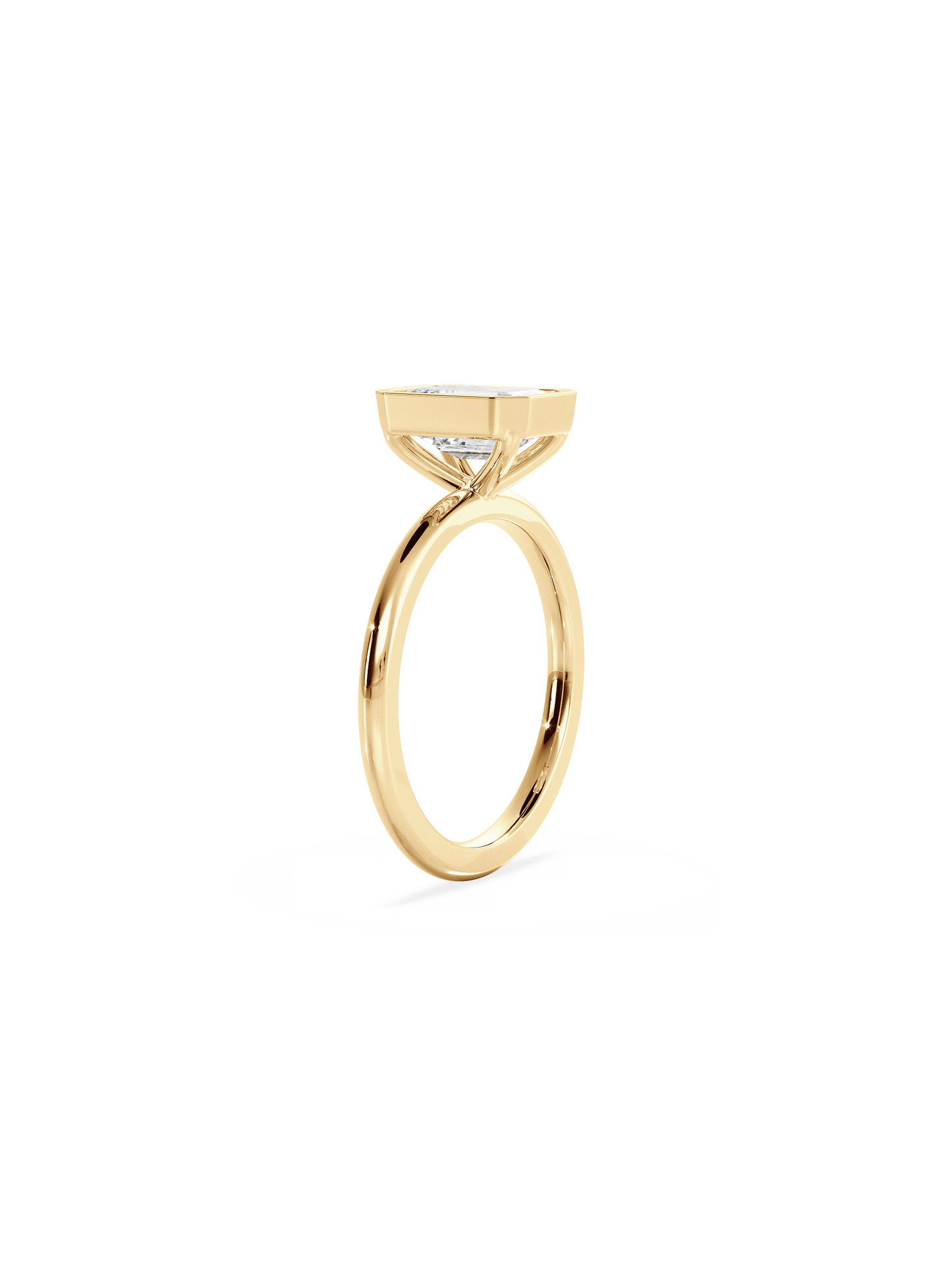 Solitaire-Oval Lab Grown Diamond Engagement Ring