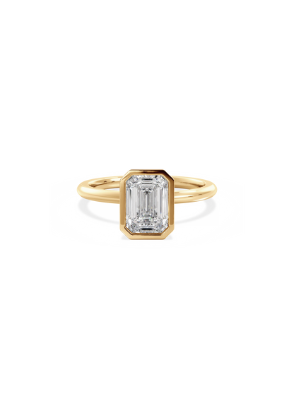 Solitaire-Oval Lab Grown Diamond Engagement Ring
