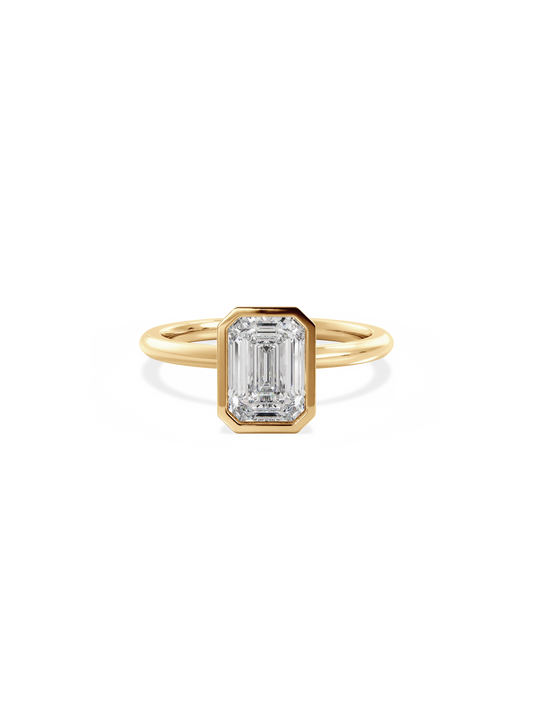Solitaire-Oval Lab Grown Diamond Engagement Ring