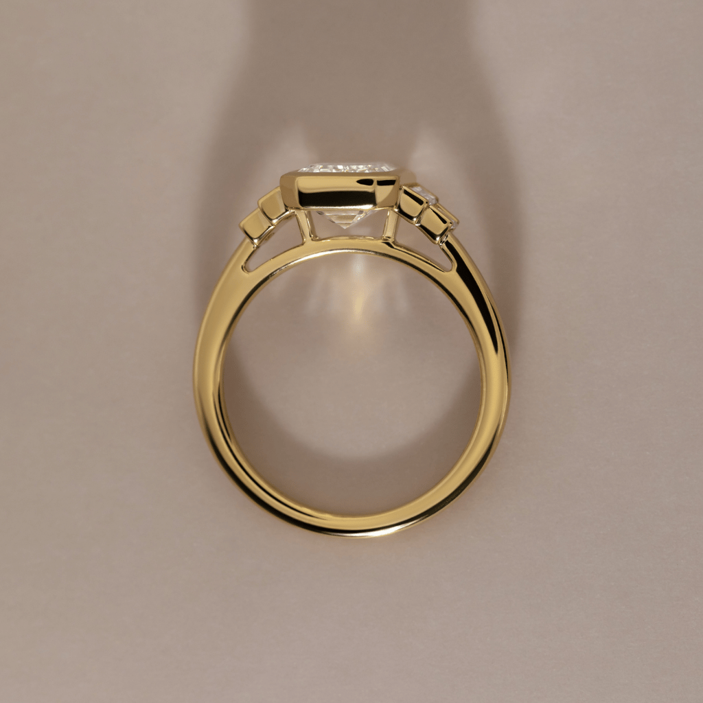 Solitaire-Oval Lab Grown Diamond Engagement Ring