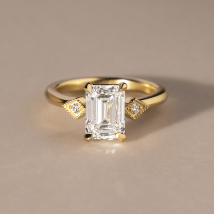 Solitaire-Oval Lab Grown Diamond Engagement Ring