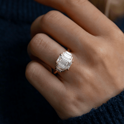 Solitaire-Oval Lab Grown Diamond Engagement Ring
