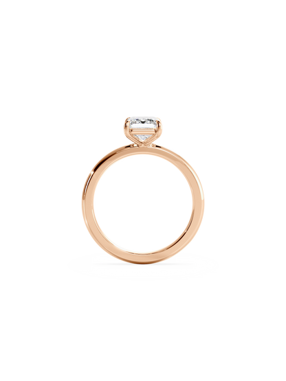 Solitaire-Oval Lab Grown Diamond Engagement Ring