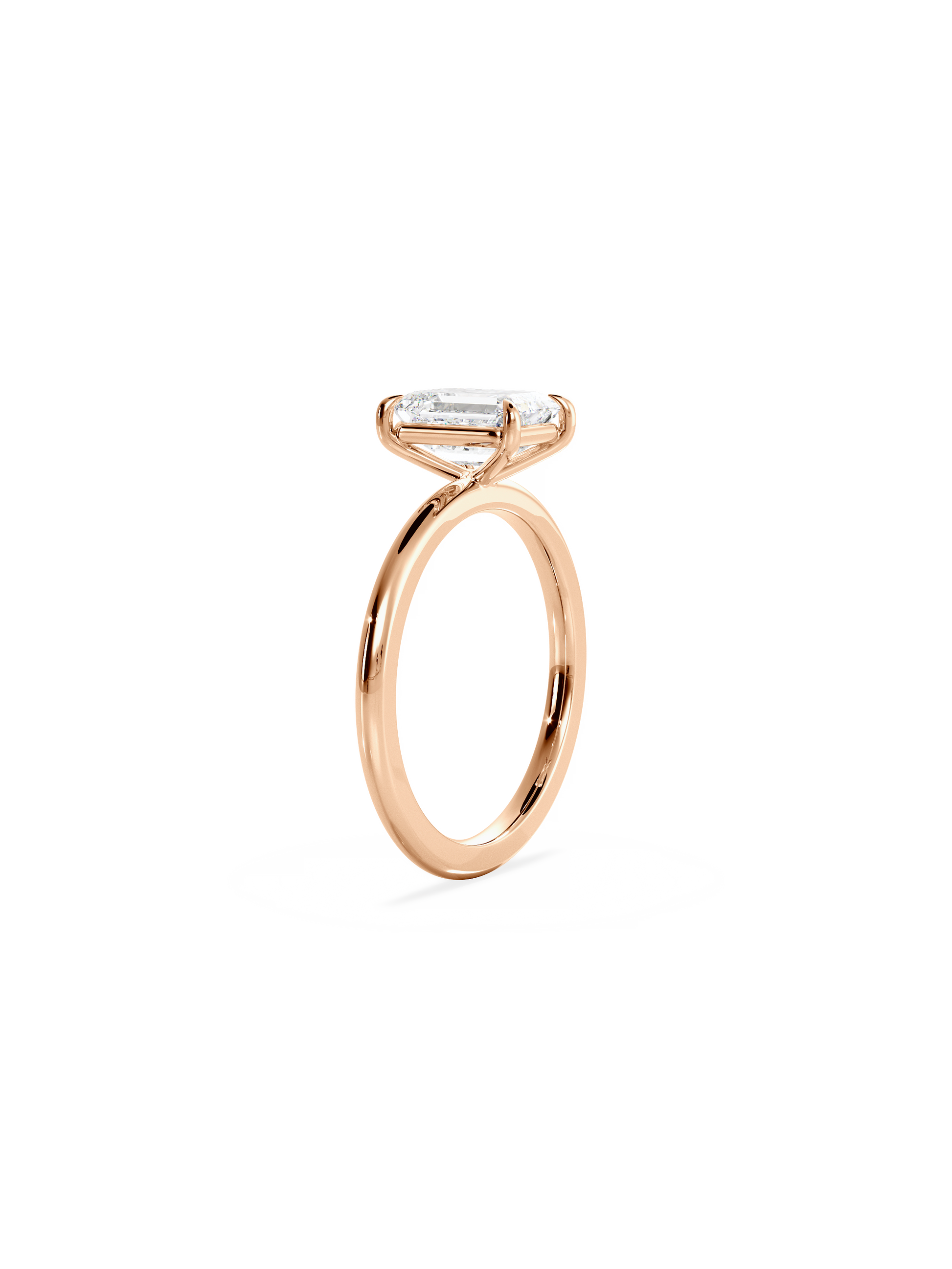 Solitaire-Oval Lab Grown Diamond Engagement Ring