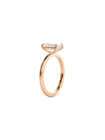 Solitaire-Oval Lab Grown Diamond Engagement Ring