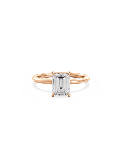 Solitaire-Oval Lab Grown Diamond Engagement Ring