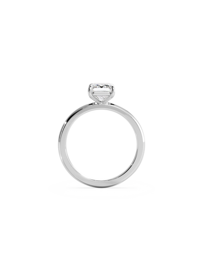 Solitaire-Oval Lab Grown Diamond Engagement Ring
