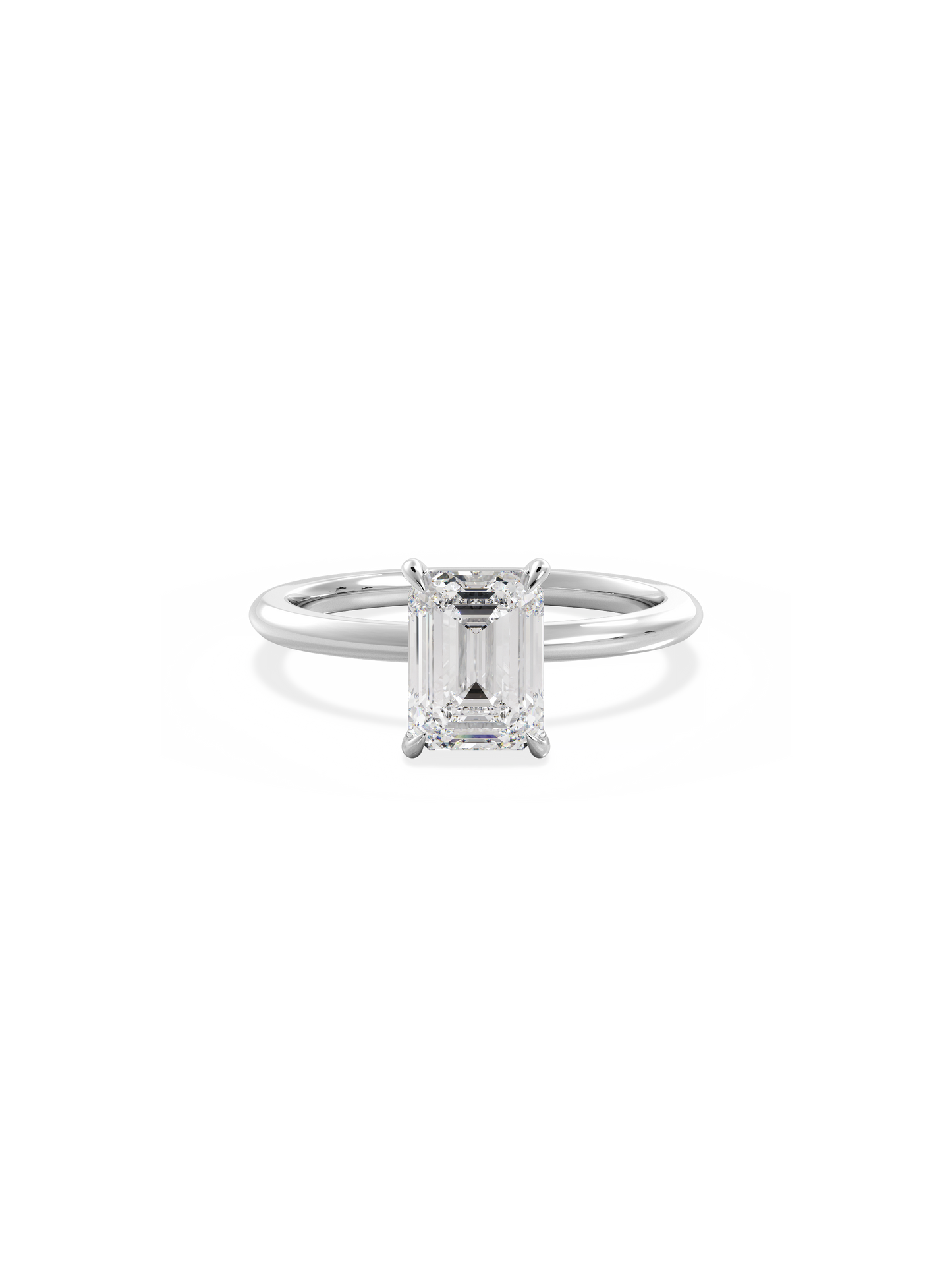 Solitaire-Oval Lab Grown Diamond Engagement Ring