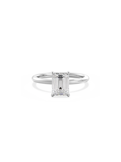 Solitaire-Oval Lab Grown Diamond Engagement Ring