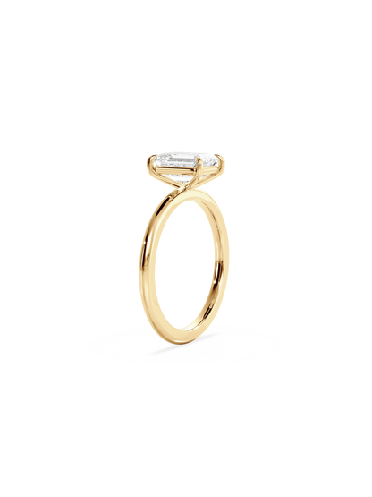 Solitaire-Oval Lab Grown Diamond Engagement Ring