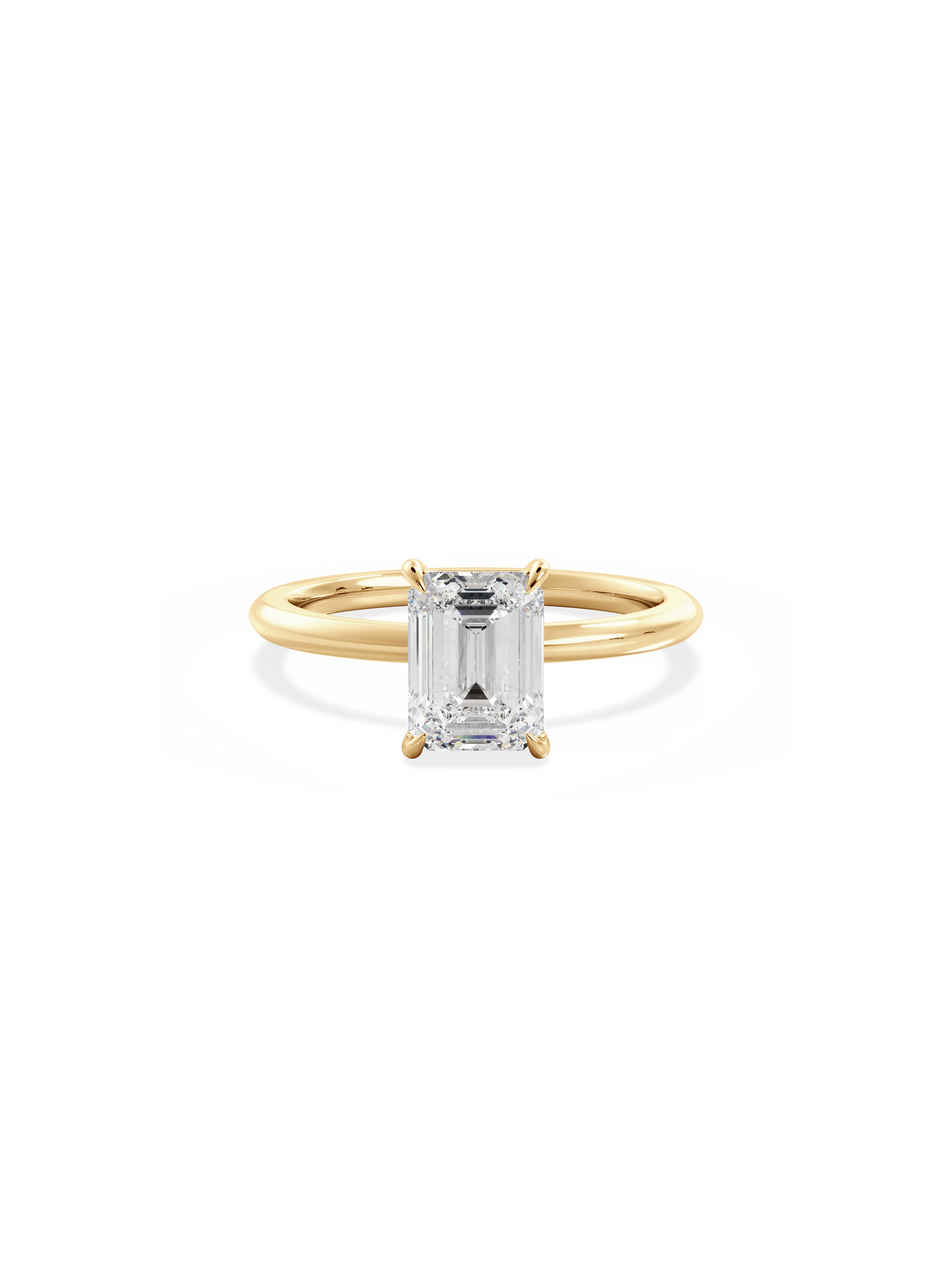 Solitaire-Oval Lab Grown Diamond Engagement Ring