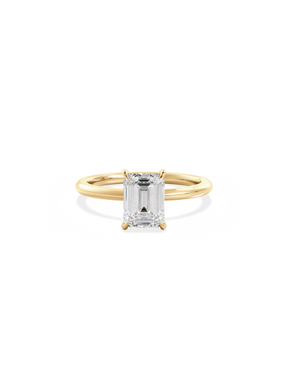 Solitaire-Oval Lab Grown Diamond Engagement Ring
