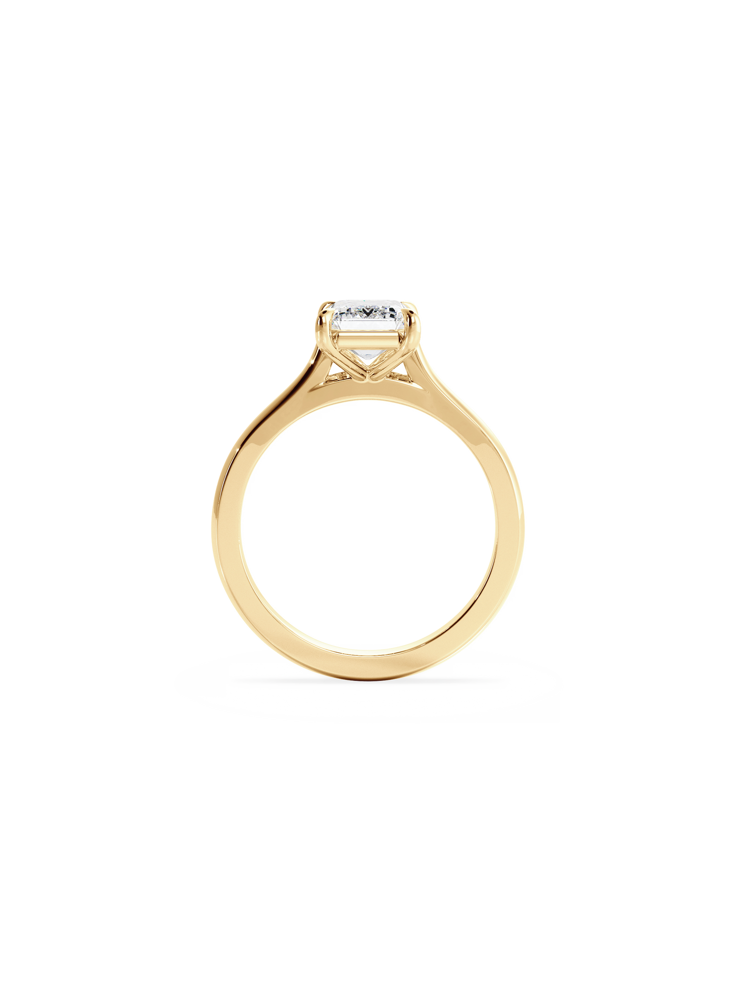 Solitaire-Oval Lab Grown Diamond Engagement Ring