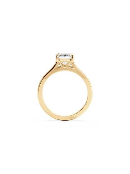 Solitaire-Oval Lab Grown Diamond Engagement Ring