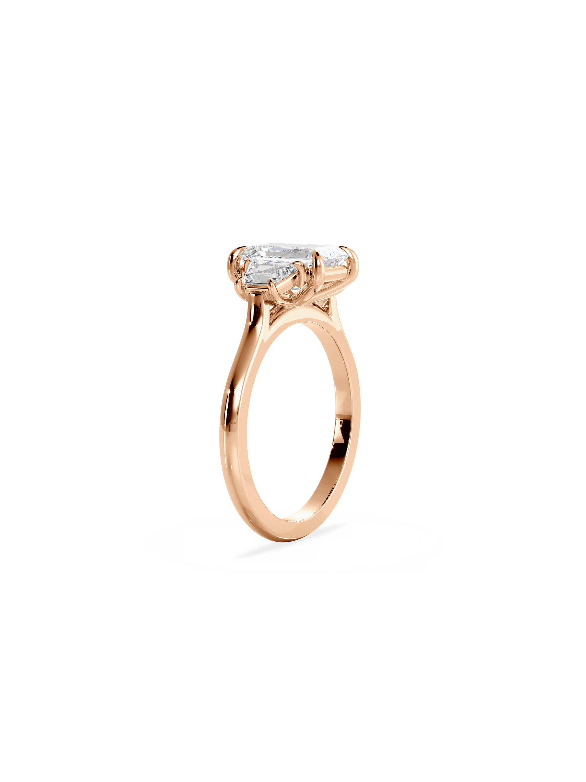 Solitaire-Oval Lab Grown Diamond Engagement Ring