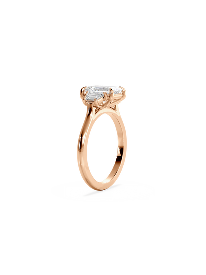 Solitaire-Oval Lab Grown Diamond Engagement Ring