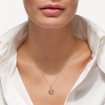 Load image into Gallery viewer, Radiant 0.06 TCW Baguette Lab-Grown Diamond Initial Necklace
