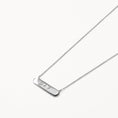 Load image into Gallery viewer, Customizable Sleek Bar Necklace with Personal Engraving
