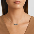 Load image into Gallery viewer, Customizable Sleek Bar Necklace with Personal Engraving
