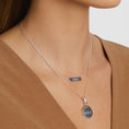 Load image into Gallery viewer, Customizable Sleek Bar Necklace with Personal Engraving
