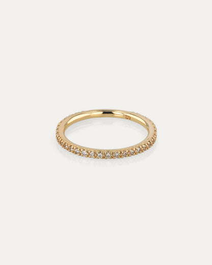 3/4 Eternity-0.35 CT Round Lab Grown Diamond Wedding Band
