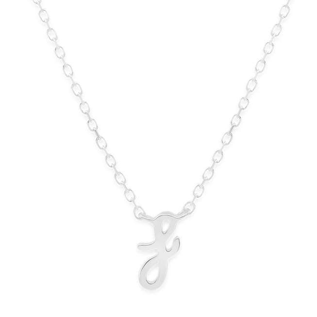 Simple Love Letter Initial Necklace 9