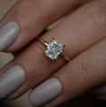 Load image into Gallery viewer, 1.53 CT Radiant Lab Diamond Solitaire Ring
