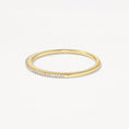 Load image into Gallery viewer, Radiant 0.05 TCW Round Lab-Grown Diamond Gold Half Eternity Band
