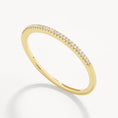 Load image into Gallery viewer, Radiant 0.05 TCW Round Lab-Grown Diamond Gold Half Eternity Band
