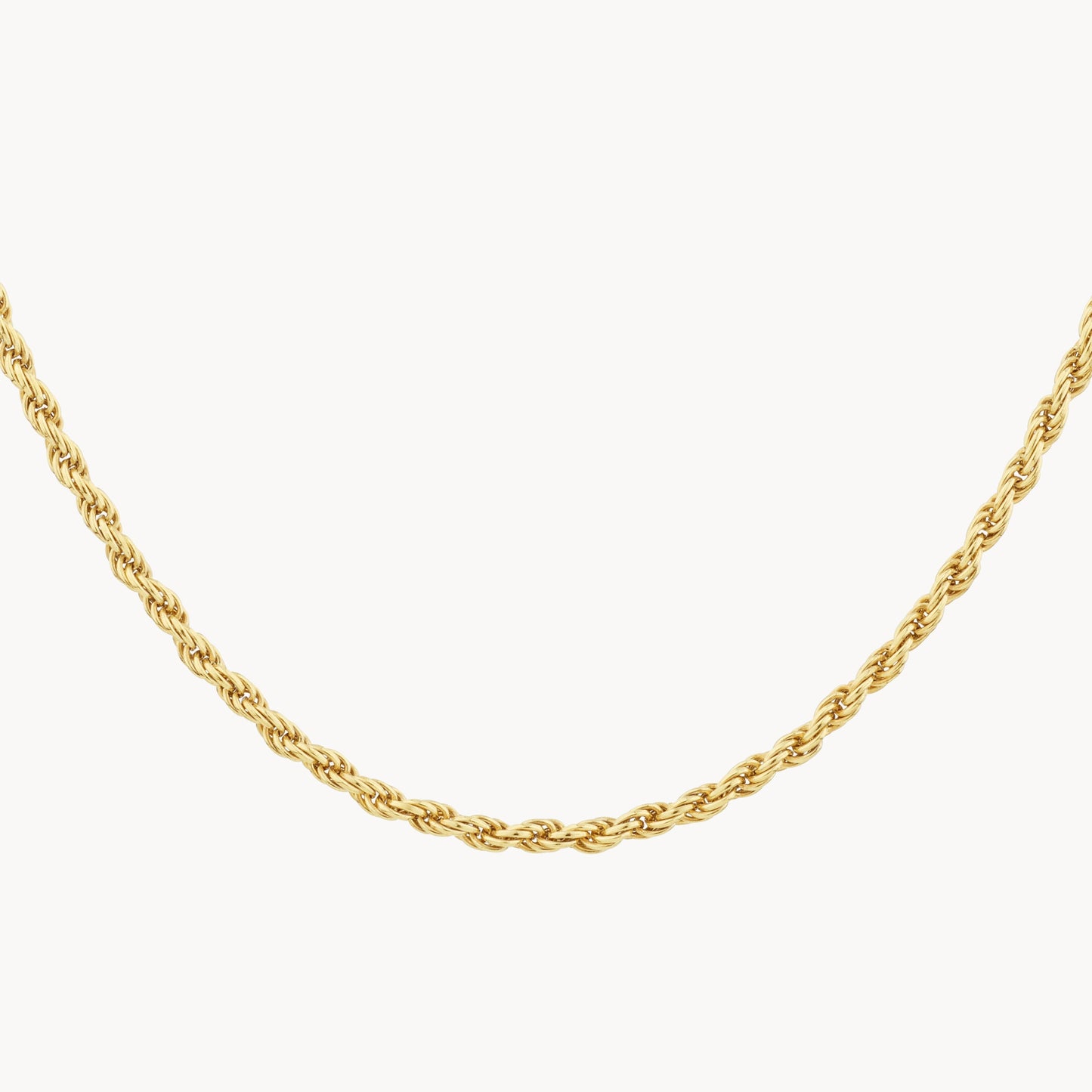 Elegant Gold Rope Chain Necklaces 1