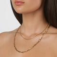 Load image into Gallery viewer, Elegant Gold Curb Chain Necklaces
