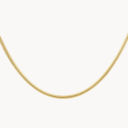 Elegant Gold Curb Chain Necklaces