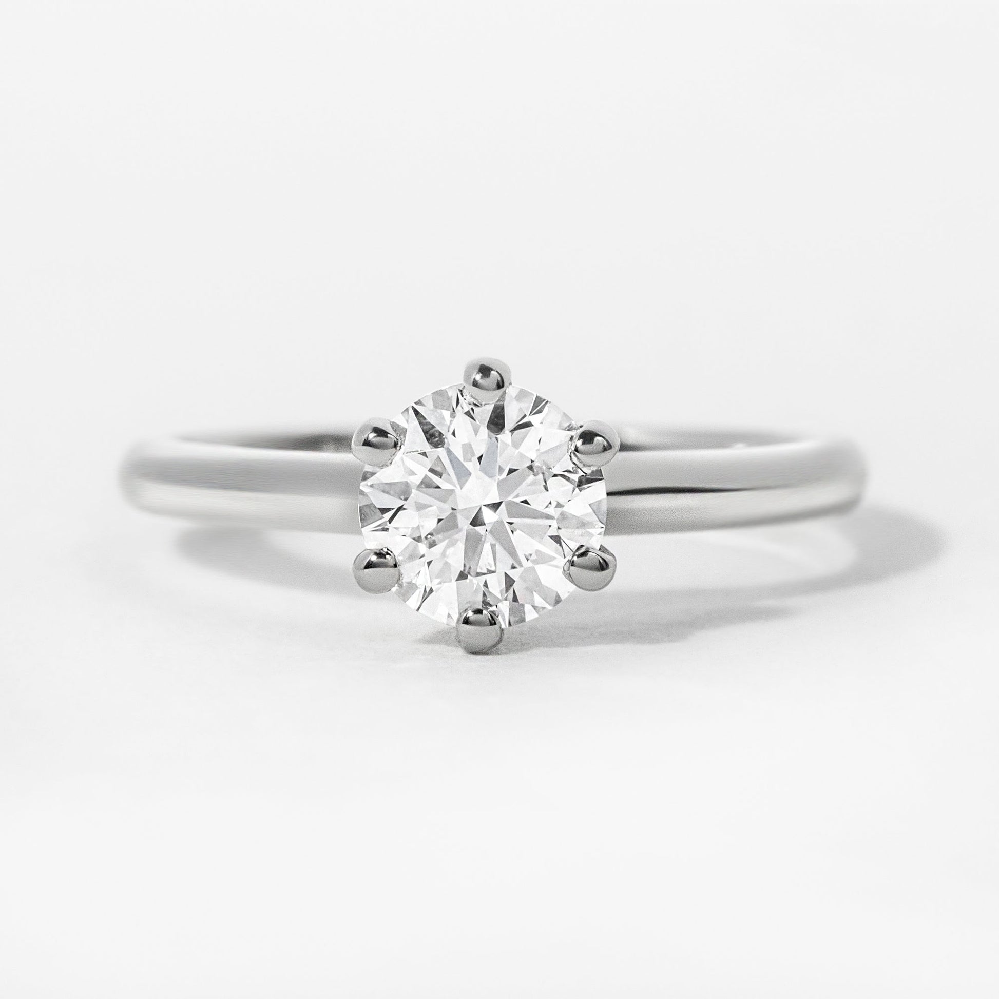 Solitaire-Oval Lab Grown Diamond Engagement Ring