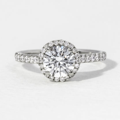 Solitaire-Oval Lab Grown Diamond Engagement Ring
