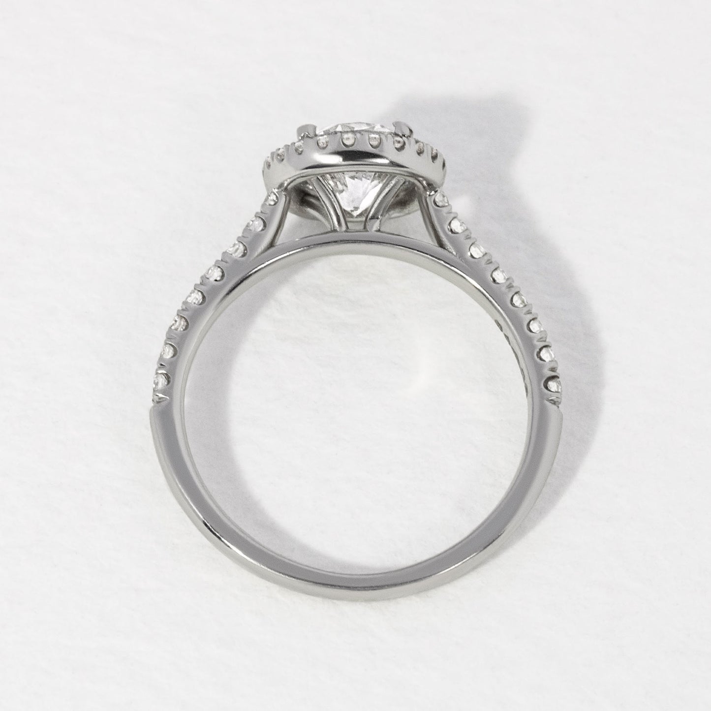 Solitaire-Oval Lab Grown Diamond Engagement Ring
