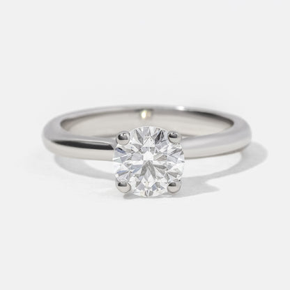 Solitaire-Oval Lab Grown Diamond Engagement Ring