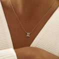 Load image into Gallery viewer, 0.30 TCW Round Lab-Grown Diamond Gemini Pendant Necklace
