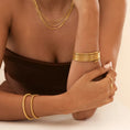 Load image into Gallery viewer, Golden Coil Elegance Bracelet
