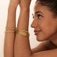 Load image into Gallery viewer, Golden Coil Elegance Bracelet
