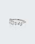 Load image into Gallery viewer, 0.70 TCW Marquise Lab Grown Diamond Half Eternity Wedding Band
