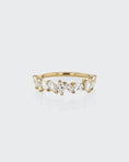 Load image into Gallery viewer, Golden Grace Marquise Diamond Half Eternity Band
