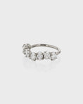 Load image into Gallery viewer, 0.20 TCW Oval Lab-Grown Diamond Half Eternity Band
