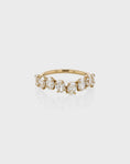 Load image into Gallery viewer, Exquisite 0.20 TCW Oval Lab Grown Diamond Half Eternity Band
