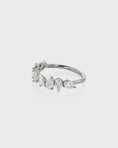 Load image into Gallery viewer, 0.30 TCW Pear Lab Grown Diamond Half Eternity  Wedding Band
